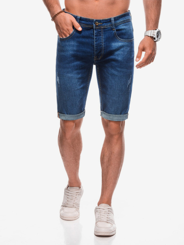 Edoti Herren Jeansshorts W - blau EDOTI