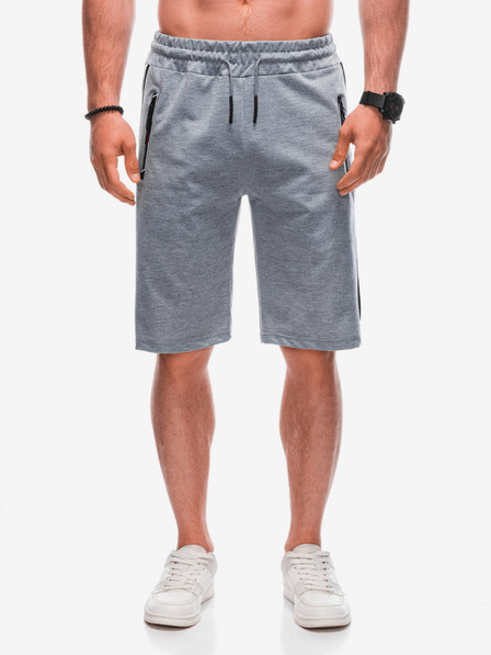 Edoti Herren kurze Sweatshorts W - Grau EDOTI