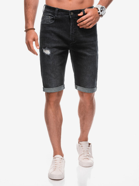 Edoti Herren Denim Shorts W - schwarz EDOTI