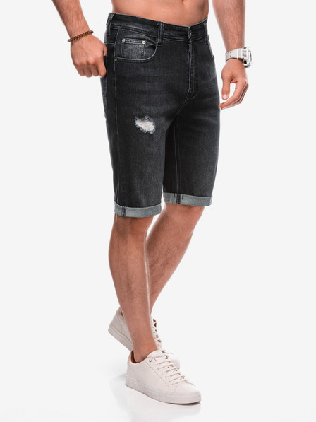 Edoti Herren Denim Shorts W - schwarz EDOTI