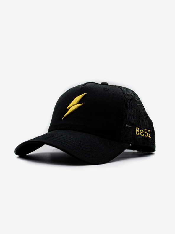 Be52 Be52 Bolt Premium-Kappe schwarz/gold