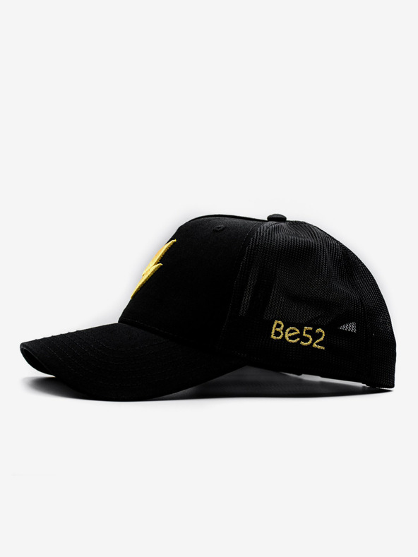 Be52 Be52 Bolt Premium-Kappe schwarz/gold