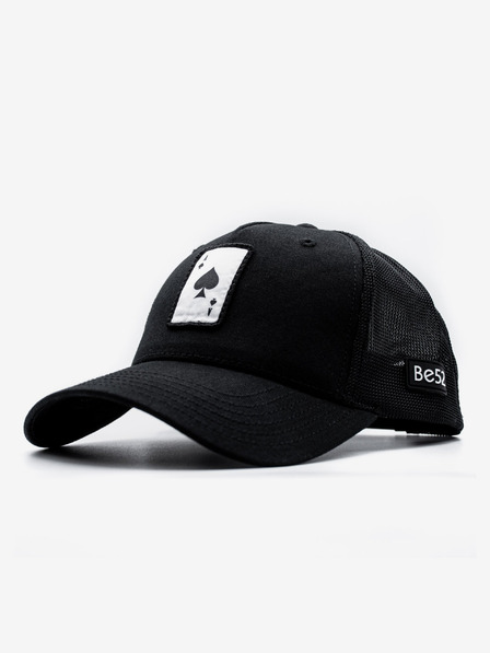 Be52 Be52 Ace Premium-Kappe schwarz