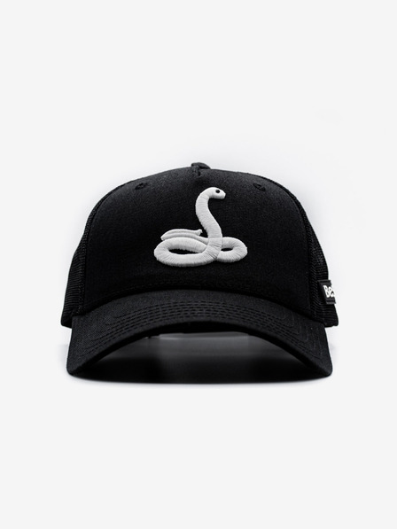 Be52 Be52 Snake Premium-Kappe schwarz/weiß