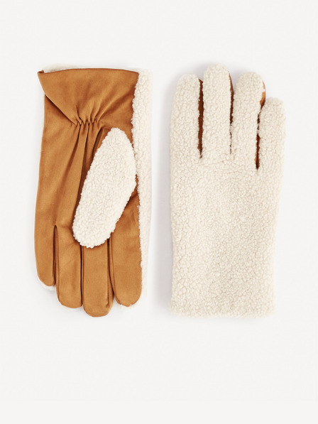 Celio Herren Handschuhe Beige Celio Figsherp