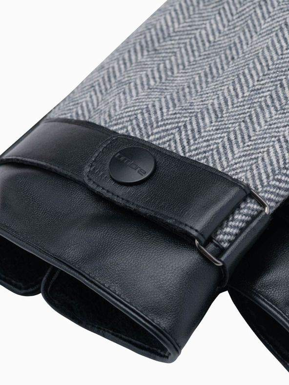 Ombre Clothing Herren Handschuhe aus eleganter Wollmischung Ombre Clothing