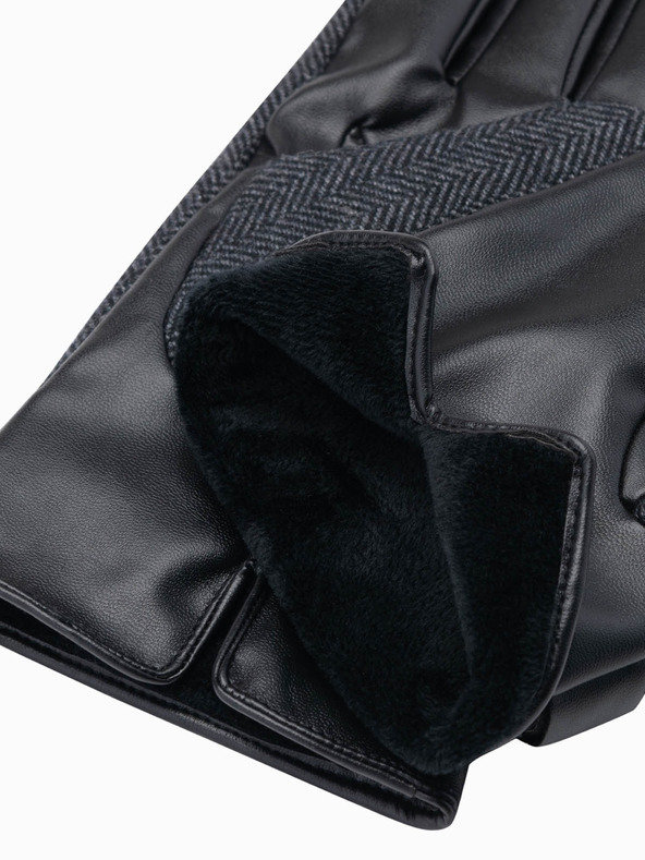 Ombre Clothing Herren Handschuhe aus eleganter Wollmischung Ombre Clothing