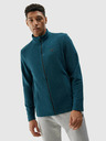 4F Herren-Kapuzenpulli aus Fleece mit Stehkragen 4F