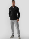 4F Herren-Kapuzenpulli aus Fleece mit Stehkragen 4F