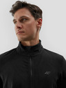 4F Herren-Kapuzenpulli aus Fleece mit Stehkragen 4F
