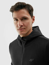 4F Herren Fleece-Kapuzenpulli regulär 4F