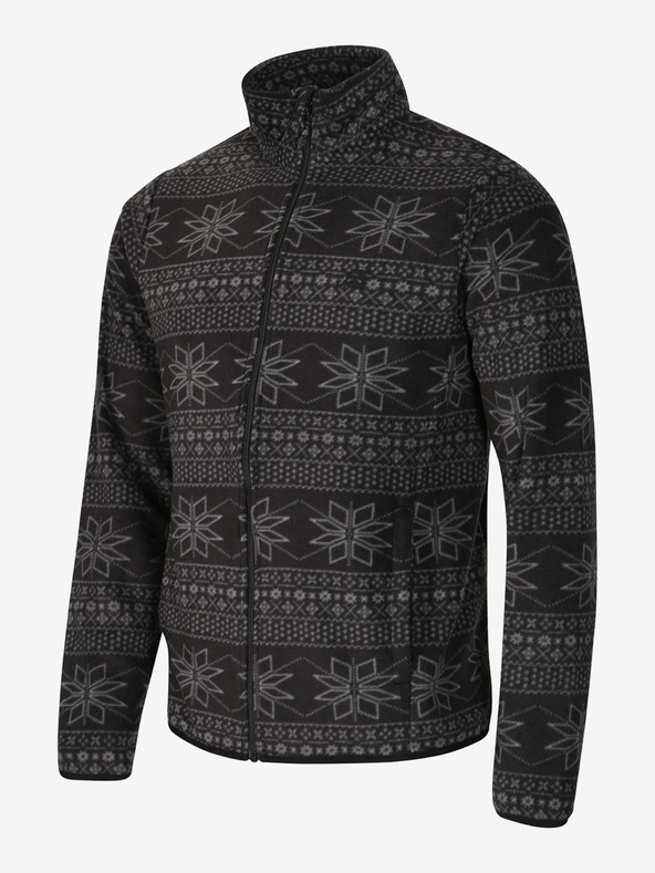 ALPINE PRO Herren-Fleece-Sweatshirt ALPINE PRO SIUS schwarz