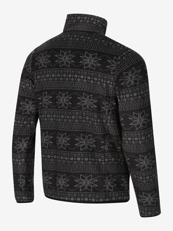 ALPINE PRO Herren-Fleece-Sweatshirt ALPINE PRO SIUS schwarz