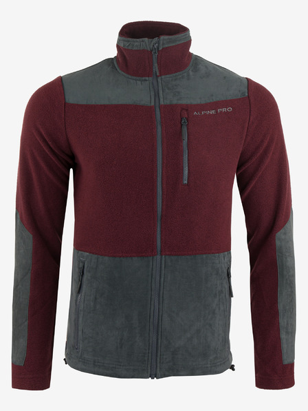 ALPINE PRO Herren Sweatshirt ALPINE PRO CLEW merlot