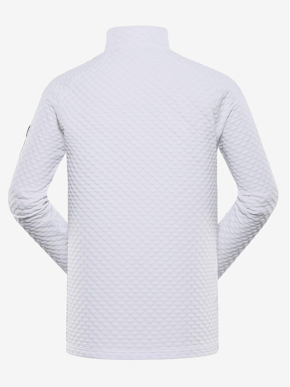 ALPINE PRO Schnelltrocknendes Herren-Sweatshirt ALPINE PRO GETT weiß