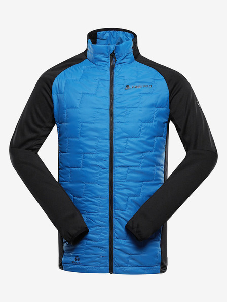 ALPINE PRO Herren Merino-Kapuzenpullover ALPINE PRO JORW blau