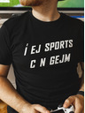 ZOOT.Original Schwarzes Herren ZOOT Original T-Shirt Í EJ SPORTS C N GEJM