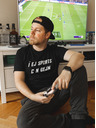 ZOOT.Original Schwarzes Herren ZOOT Original T-Shirt Í EJ SPORTS C N GEJM