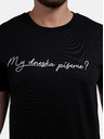 ZOOT.Original Schwarzes Herren ZOOT Original T-shirt Schreiben wir heute?