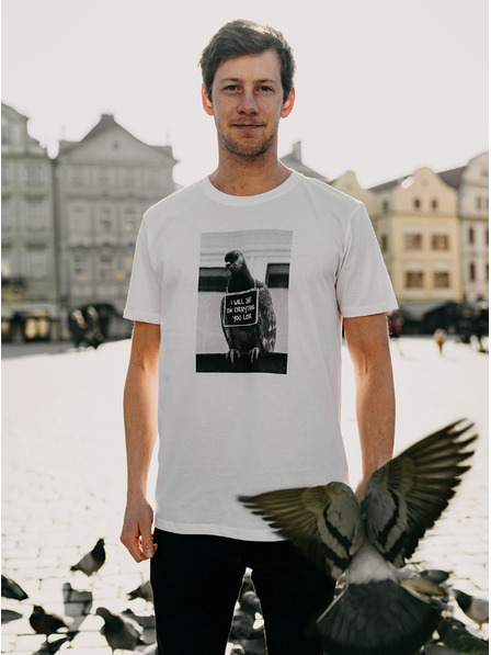 ZOOT.Original Weißes Herren ZOOT Original T-Shirt Taube