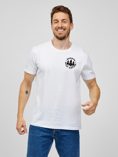ZOOT.Original Weißes Herren-T-Shirt ZOOT.Original Sumava