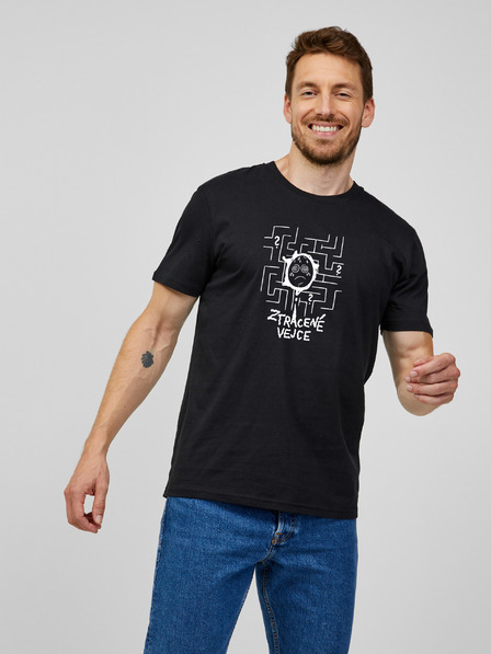 ZOOT.Original Schwarzes Herren T-Shirt ZOOT.Original Verlorenes Ei