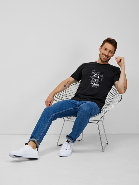 ZOOT.Original Schwarzes Herren T-Shirt ZOOT.Original Verlorenes Ei