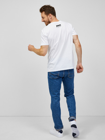 ZOOT.Original Weißes Herren-T-Shirt Zoot Original Hast du Schnee