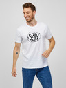 ZOOT.Original Weißes bedrucktes Herren-T-Shirt ZOOT.Original I'm stepping on it