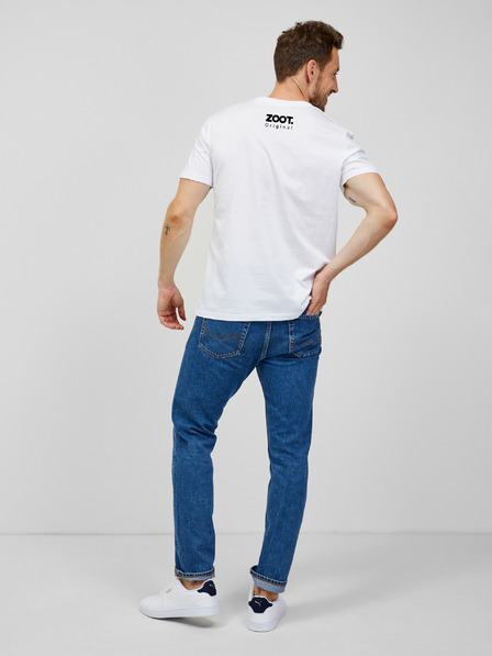 ZOOT.Original Weißes Herren-T-Shirt Zoot Original Depp Liebe