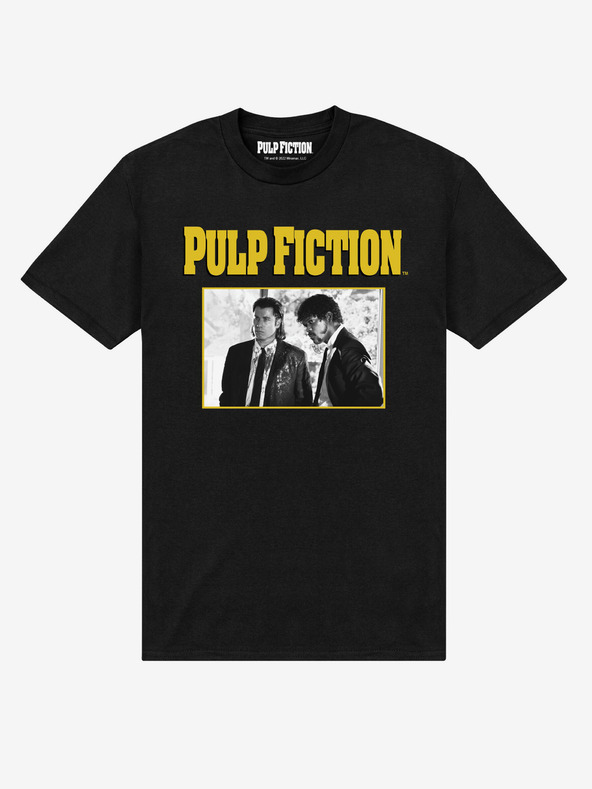 ZOOT.Fan Schwarzes Unisex-T-Shirt ZOOT.Fan Pulp Fiction Vince und Jules
