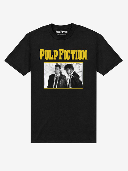 ZOOT.Fan Schwarzes Unisex-T-Shirt ZOOT.Fan Pulp Fiction Vince und Jules