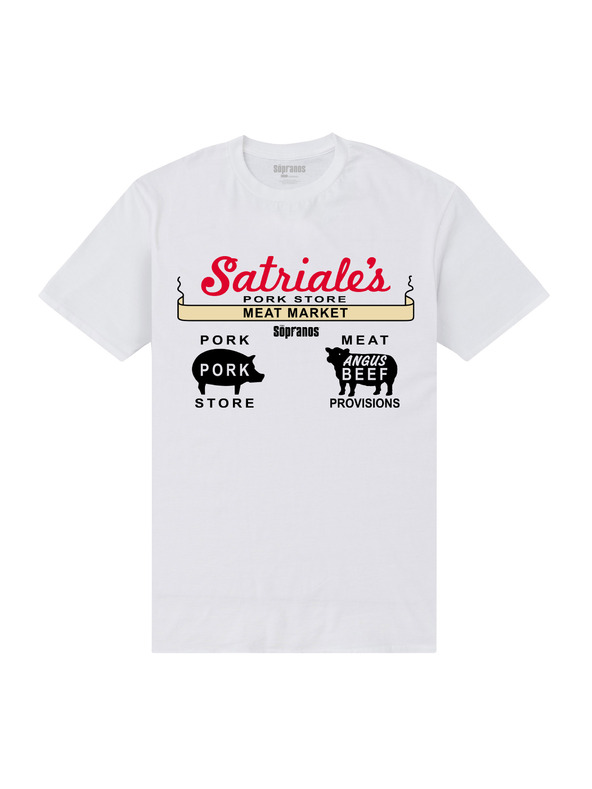 ZOOT.Fan Weißes HBO Die Sopranos Satriales-T-Shirt
