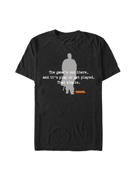 ZOOT.Fan Schwarzes T-shirt HBO Game