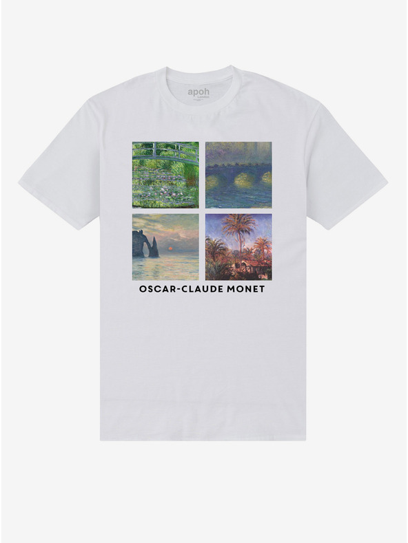 ZOOT.Fan Weißes T-Shirt apoh London APOH Oscar-Claude Monet