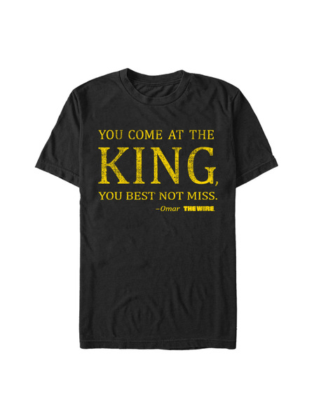 ZOOT.Fan Schwarzes HBO King-T-Shirt