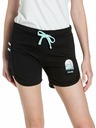 Meatfly Meatfly Damen-Sweatshorts Nea Black | Schwarz | Größe