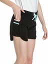 Meatfly Meatfly Damen-Sweatshorts Nea Black | Schwarz | Größe