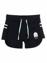 Meatfly Meatfly Damen-Sweatshorts Nea Black | Schwarz | Größe