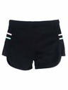 Meatfly Meatfly Damen-Sweatshorts Nea Black | Schwarz | Größe