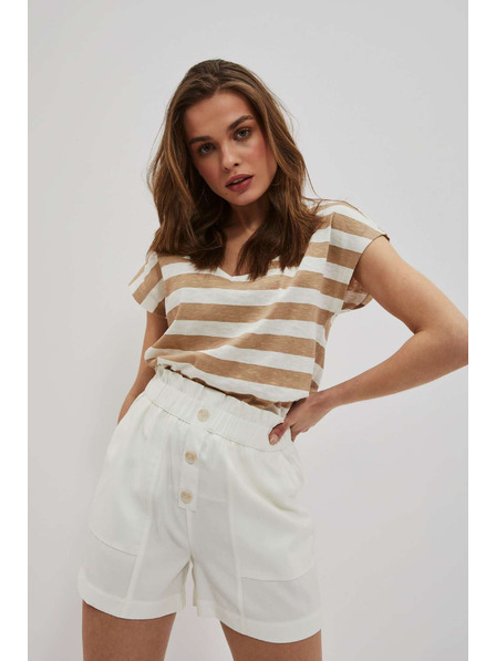 Moodo Weiße Damen Moodo Shorts