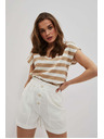 Moodo Weiße Damen Moodo Shorts