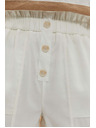 Moodo Weiße Damen Moodo Shorts