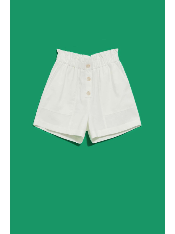 Moodo Weiße Damen Moodo Shorts