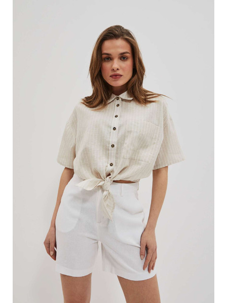 Moodo Weiße Damen Moodo Shorts