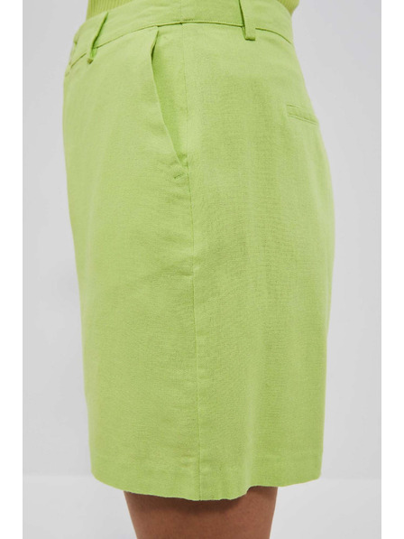 Moodo Hellgrüne Moodo Shorts für Damen