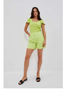 Moodo Hellgrüne Moodo Shorts für Damen