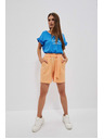 Moodo Orangefarbene Moodo Shorts für Frauen