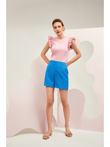 Moodo Blaue Moodo Shorts für Frauen