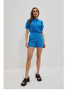 Moodo Blaue Moodo Shorts für Frauen